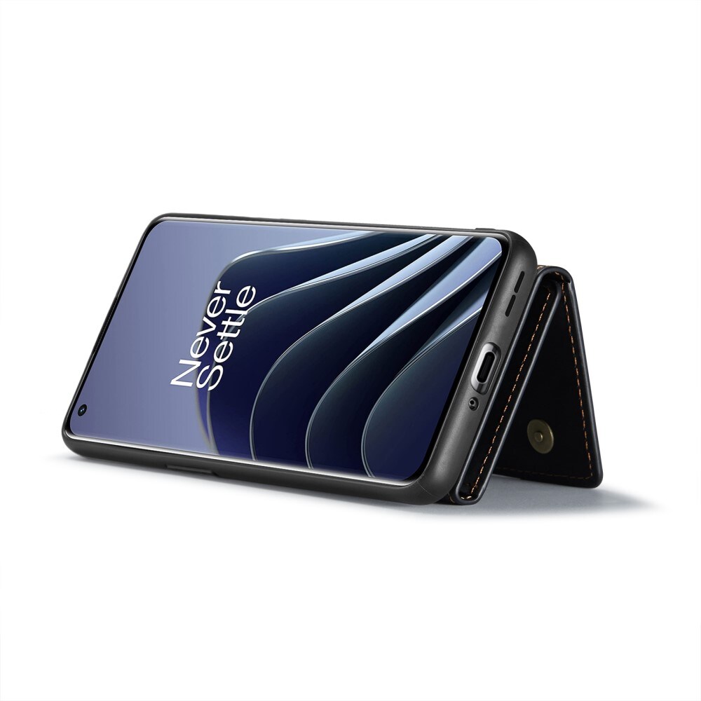  OnePlus 10 Pro Cover med aftagelig pung, Sort