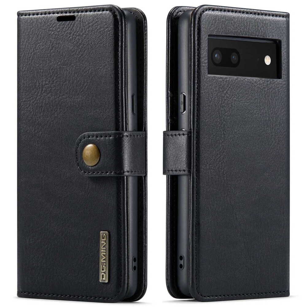Google Pixel 7 Pungetui med aftageligt cover, Black