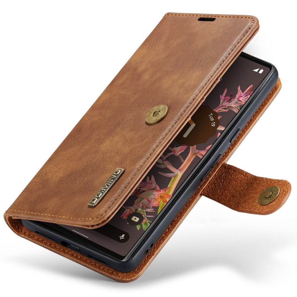 Google Pixel 7 Pungetui med aftageligt cover, Cognac