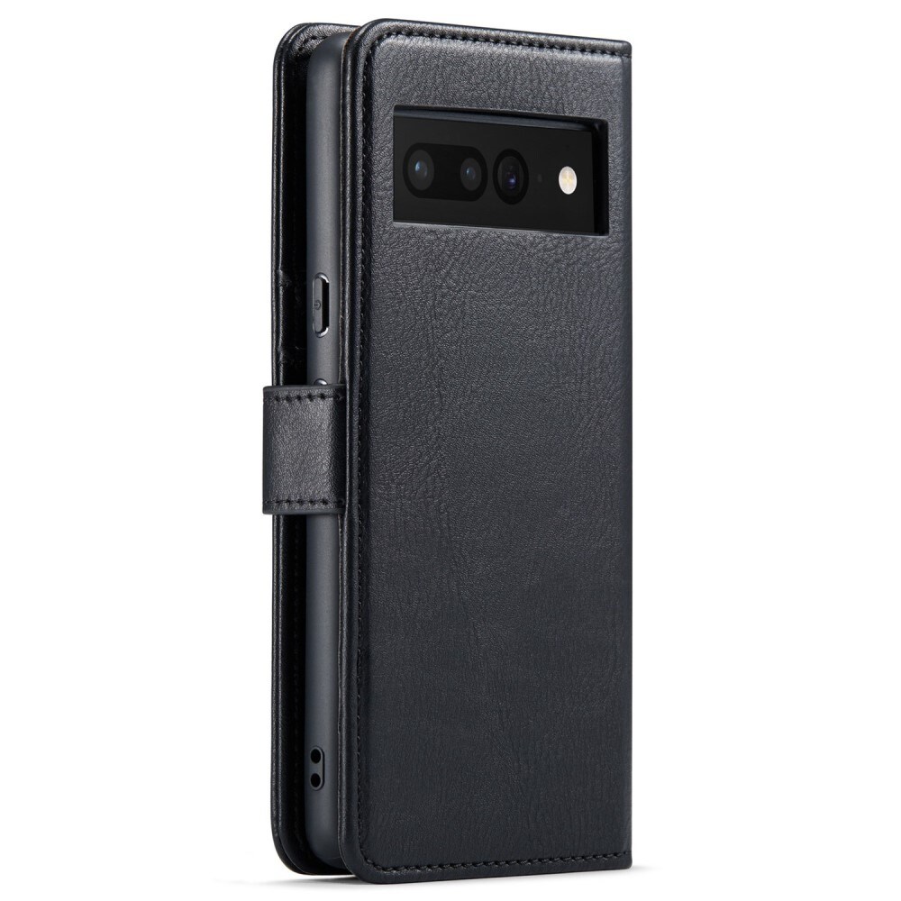 Google Pixel 7 Pro Pungetui med aftageligt cover, Black