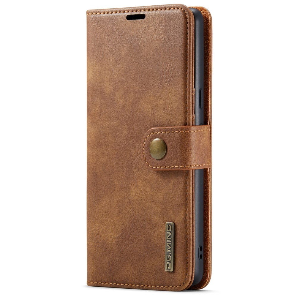 Google Pixel 7 Pro Pungetui med aftageligt cover, Cognac