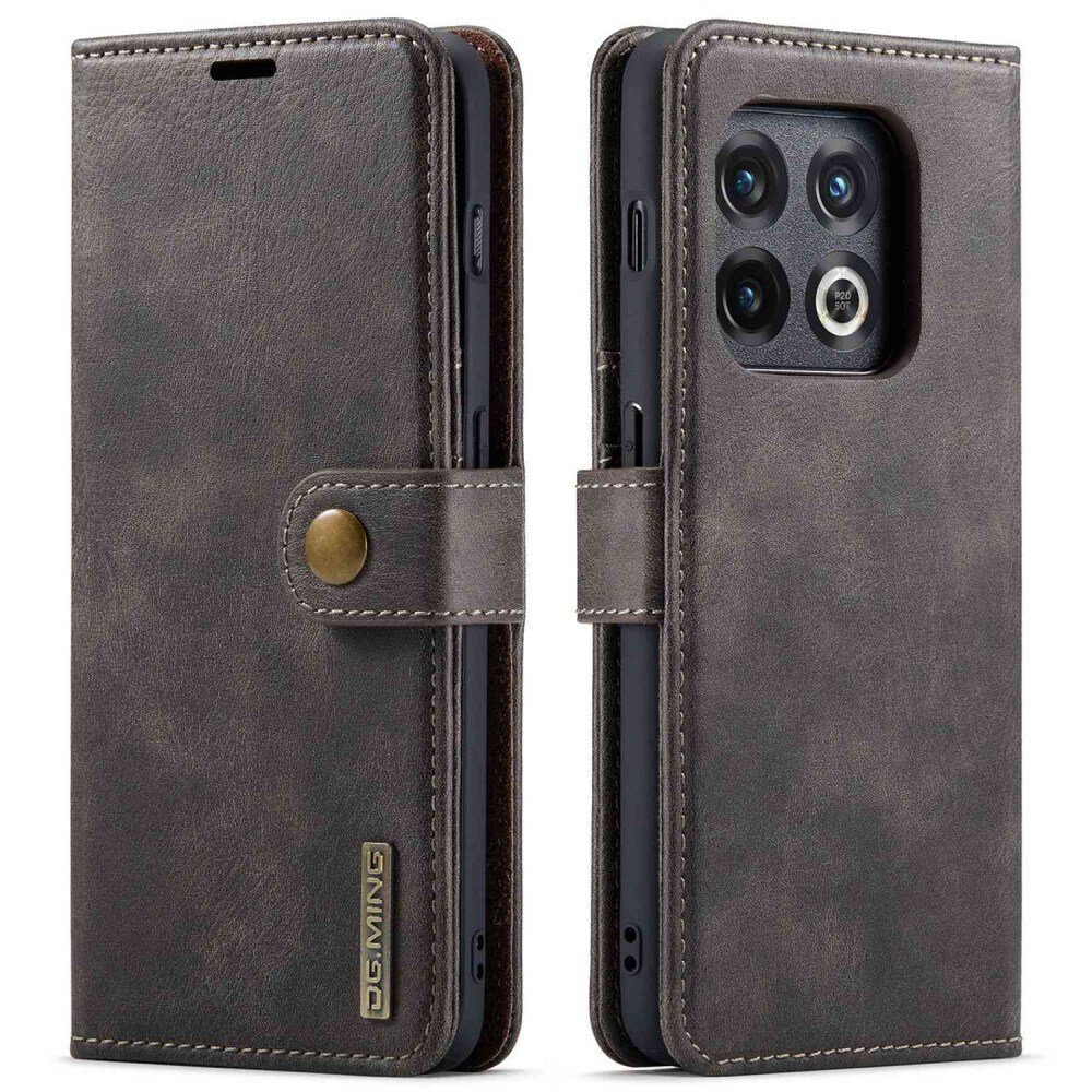  OnePlus 10 Pro Pungetui med aftageligt cover, Brown