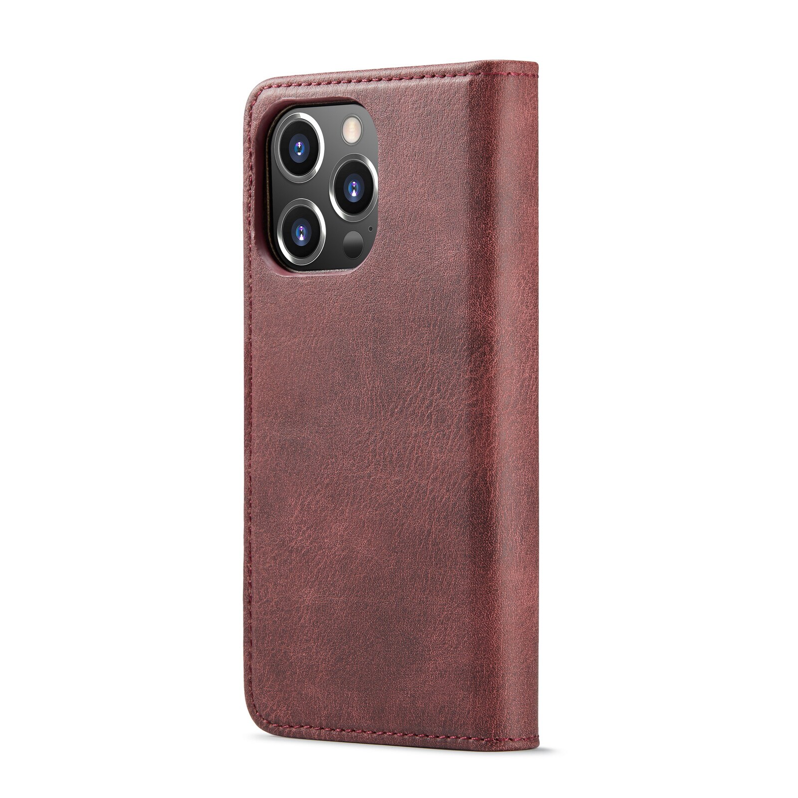 iPhone 14 Pro Pungetui med aftageligt cover, Red
