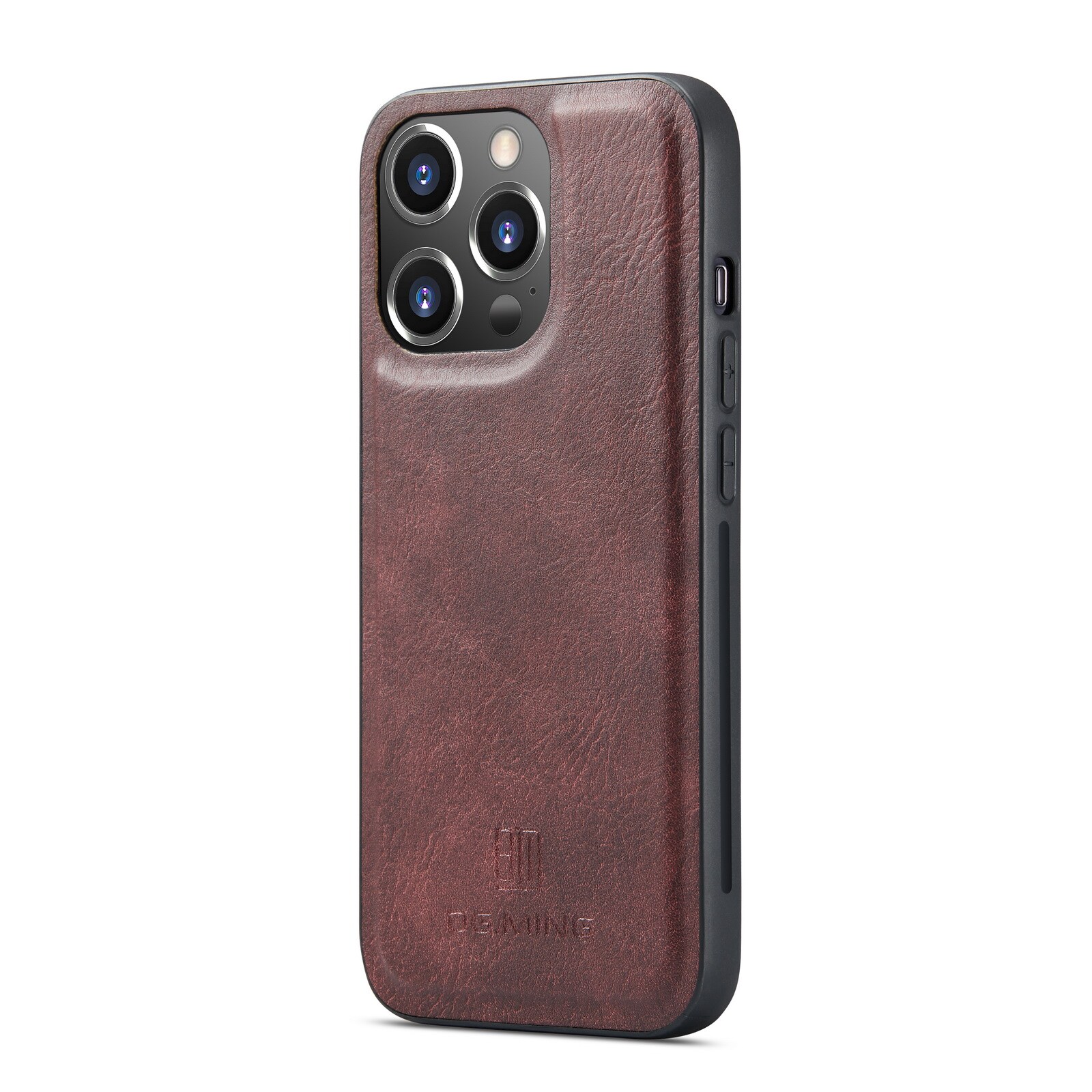 iPhone 14 Pro Pungetui med aftageligt cover, Red
