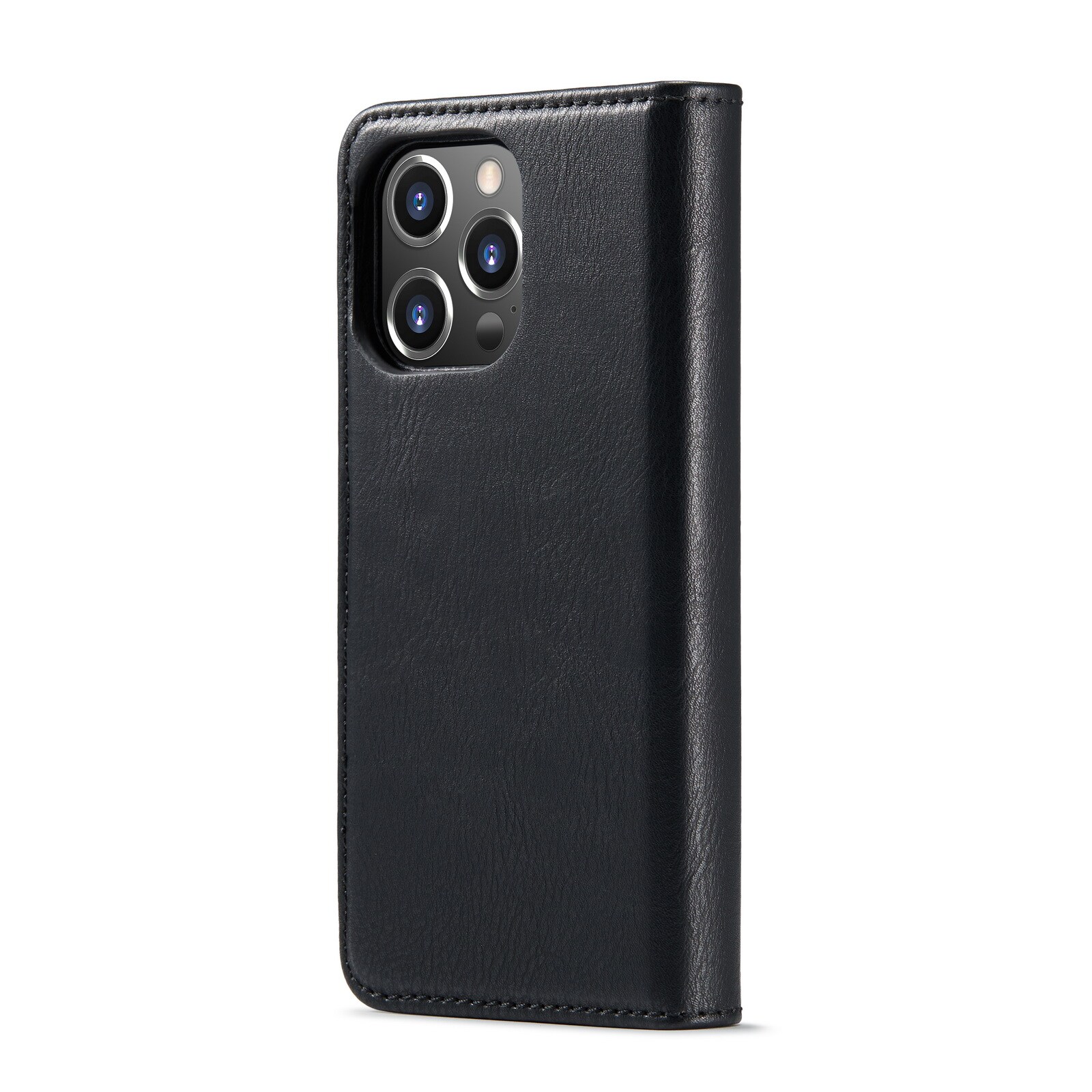 iPhone 14 Pro Max Pungetui med aftageligt cover, Black