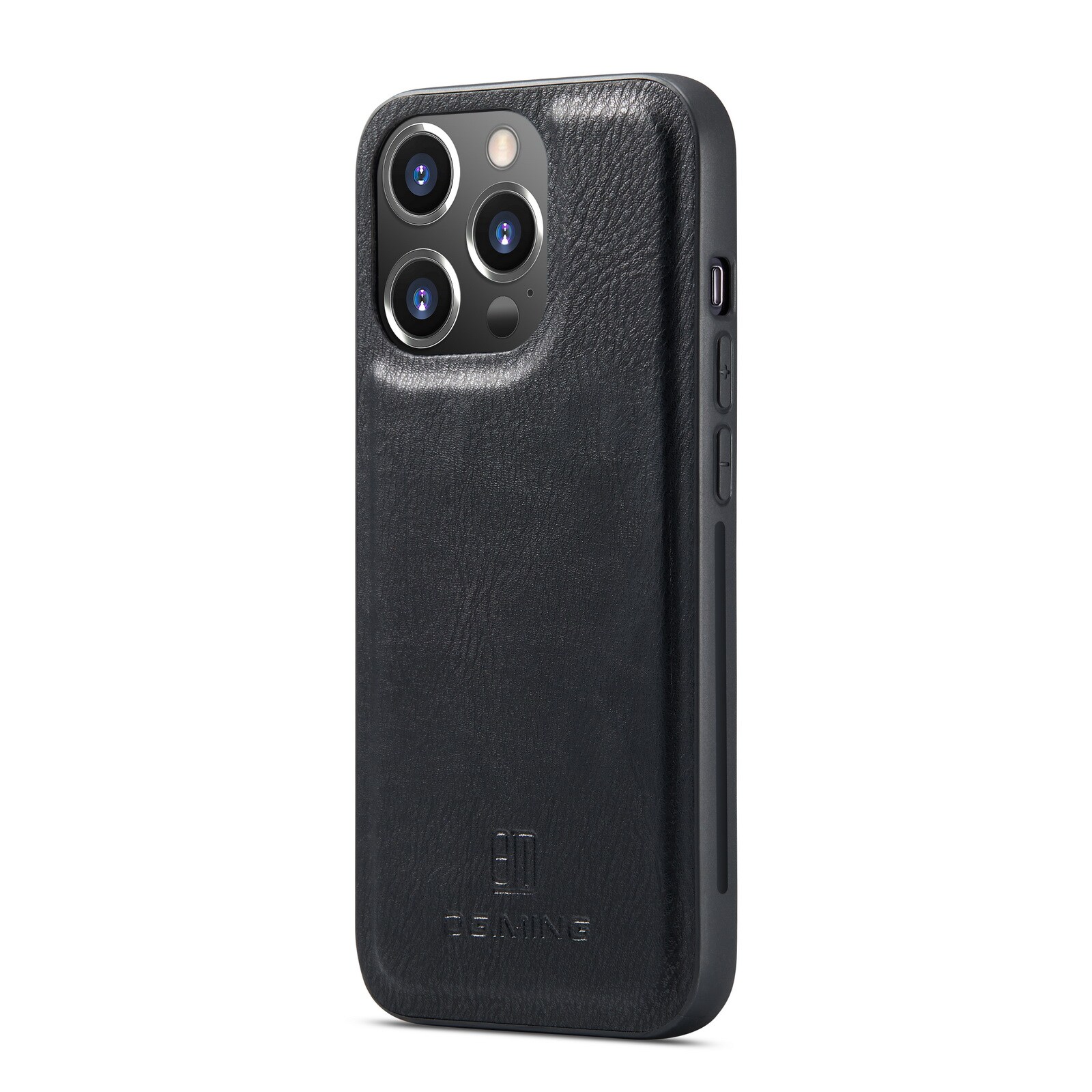 iPhone 14 Pro Max Pungetui med aftageligt cover, Black