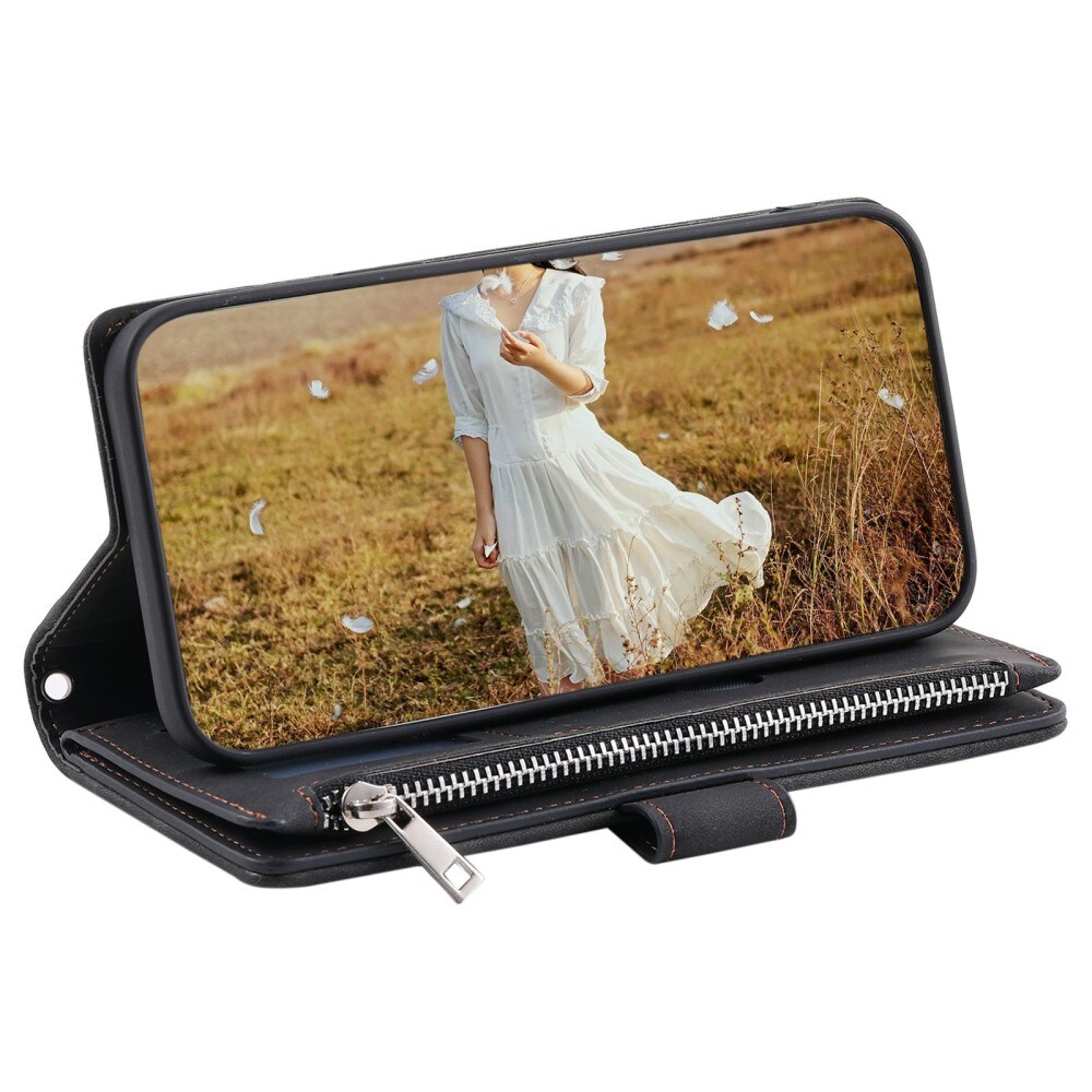 Samsung Galaxy S22 Quiltet pungtaske, Sort