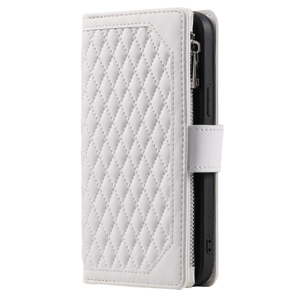 iPhone 7 Quiltet pungtaske, Hvid