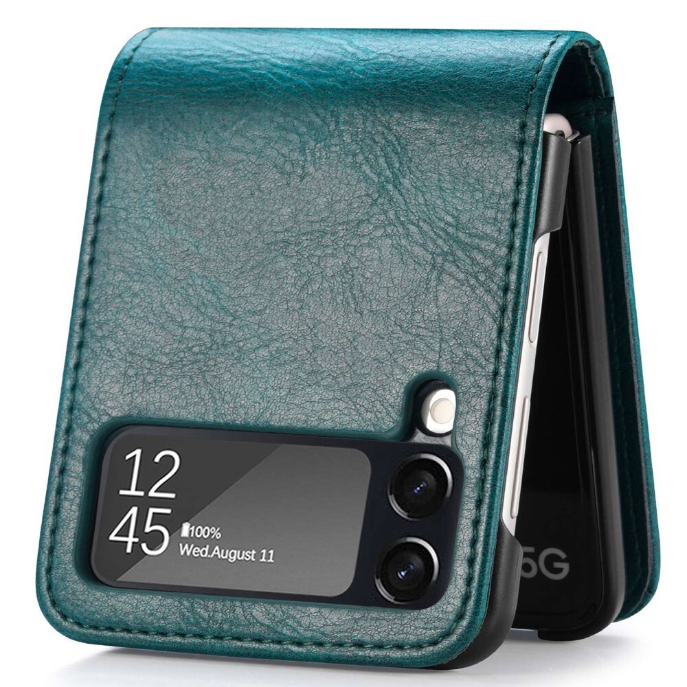Samsung Galaxy Z Flip 4 Enkelt mobiletui, Grøn