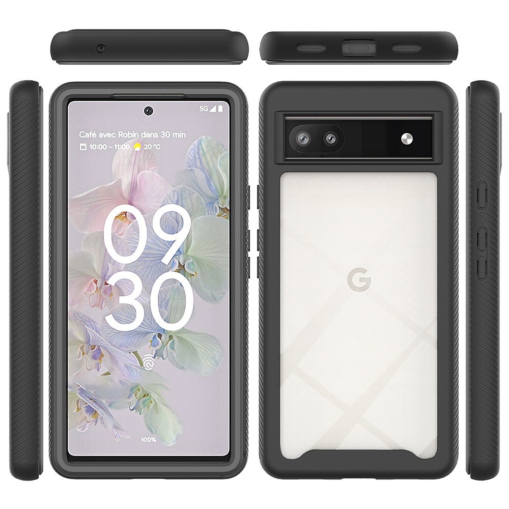 Google Pixel 6a Mobilcover Full Protection, Sort