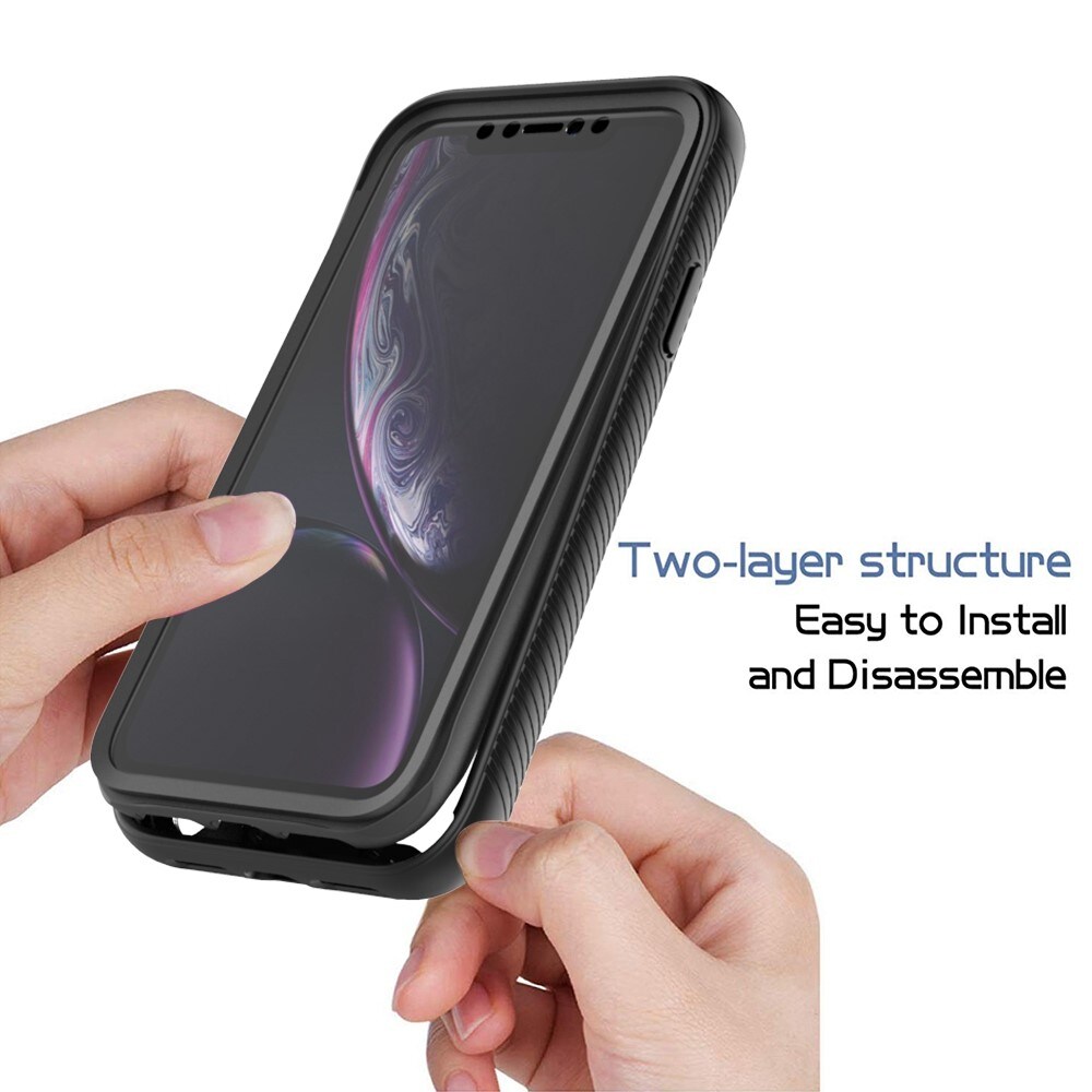 iPhone Xr Mobilcover Full Protection, Sort