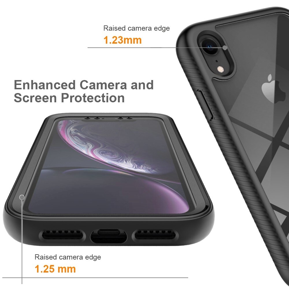 iPhone Xr Mobilcover Full Protection, Sort