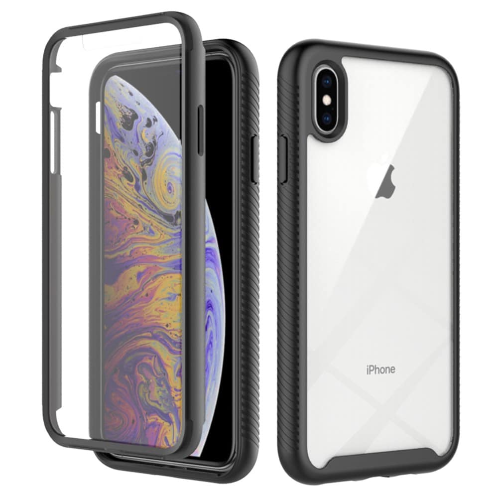 iPhone Xs Max Mobilcover Full Protection, Sort