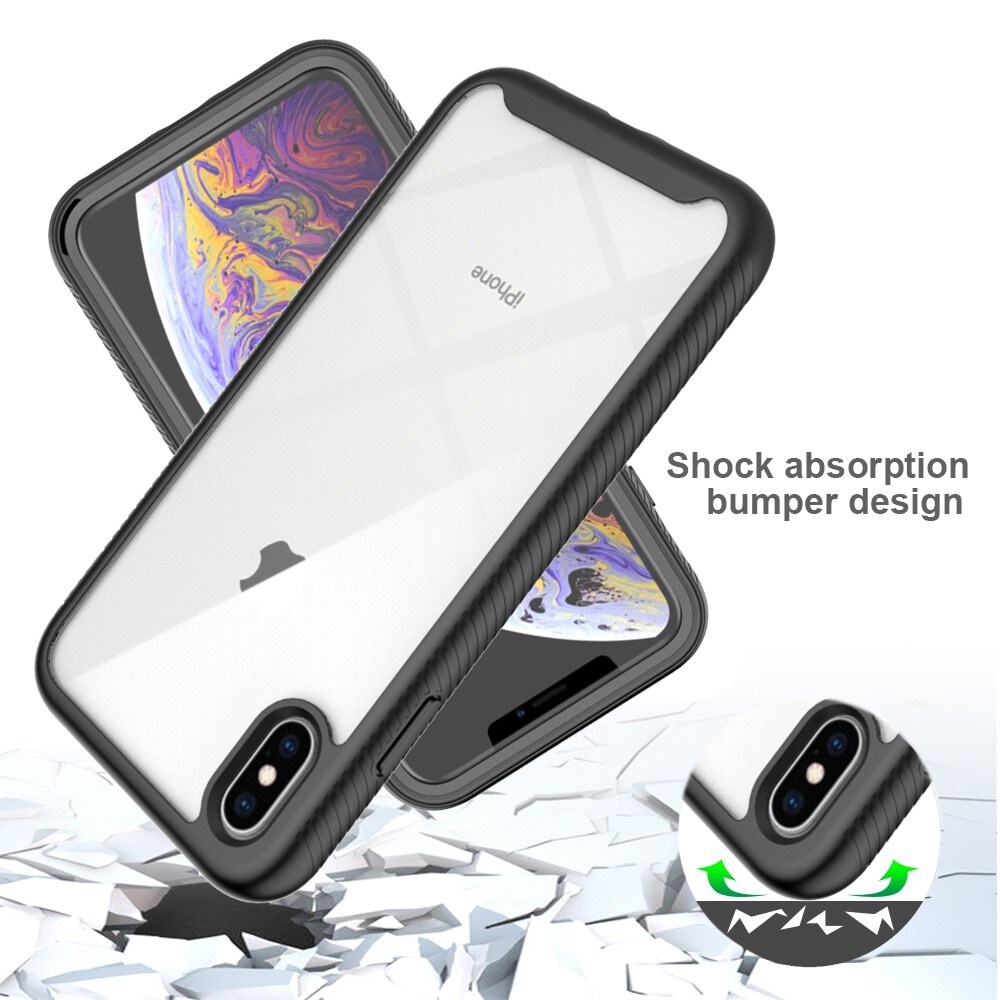 iPhone Xs Max Mobilcover Full Protection, Sort