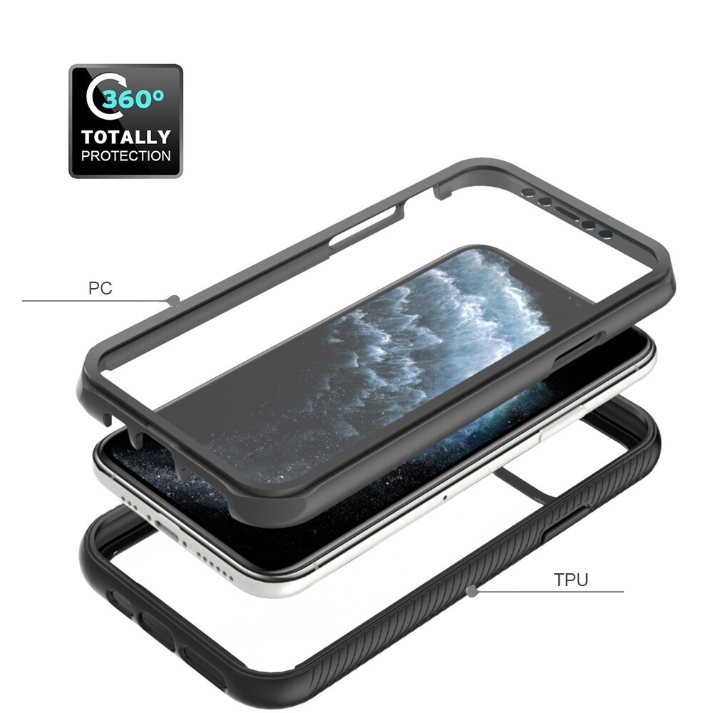 iPhone 11 Pro Mobilcover Full Protection, Sort