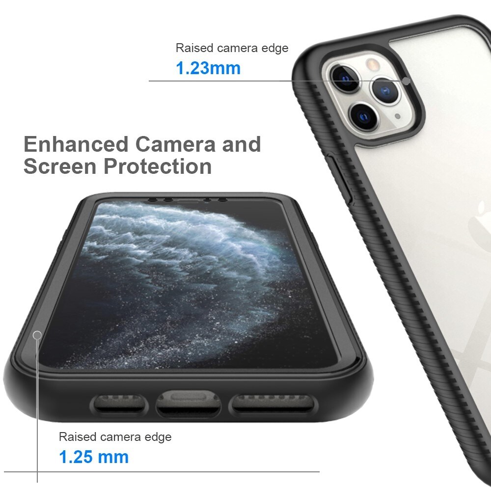 iPhone 11 Pro Max Mobilcover Full Protection, Sort