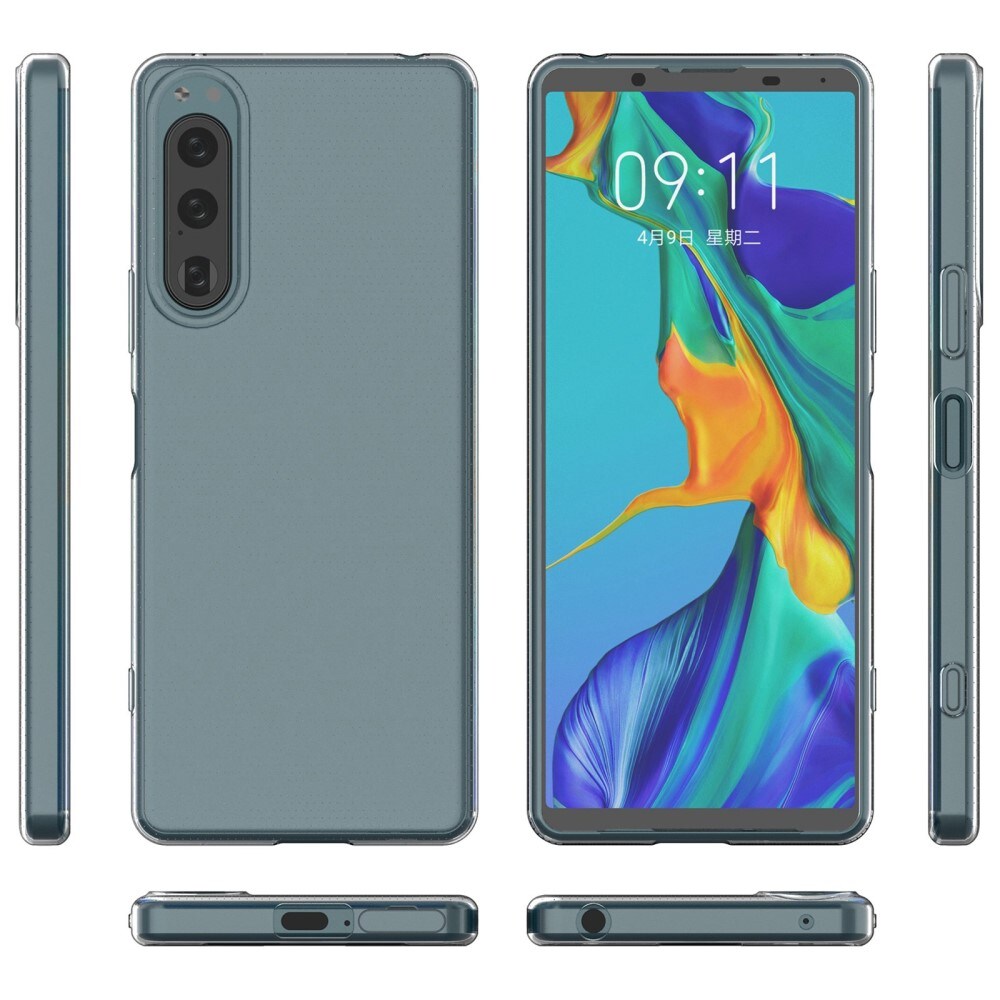 Sony Xperia 5 IV Tyndt TPU-cover, Gennemsigtig