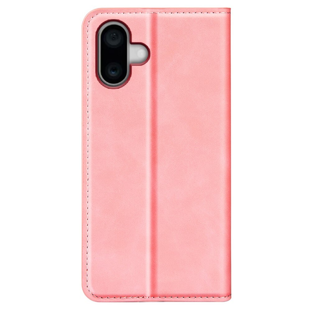 iPhone 16 Slankt etui med kortholder, Lyserød