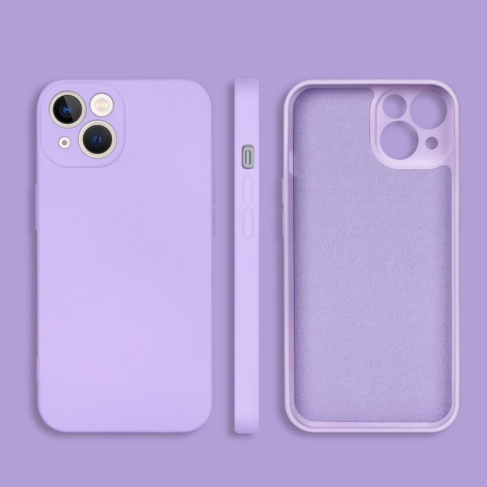 iPhone 14 Plus Mobilcover i TPU, Lilla