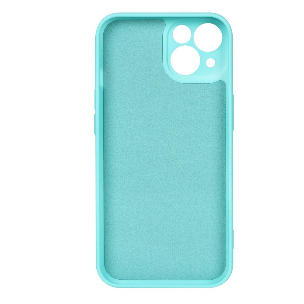 iPhone 14 Plus Mobilcover i TPU, Turkis