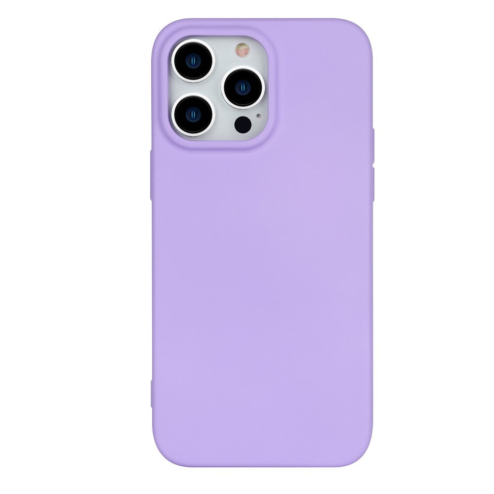iPhone 14 Pro Mobilcover i TPU, Lilla
