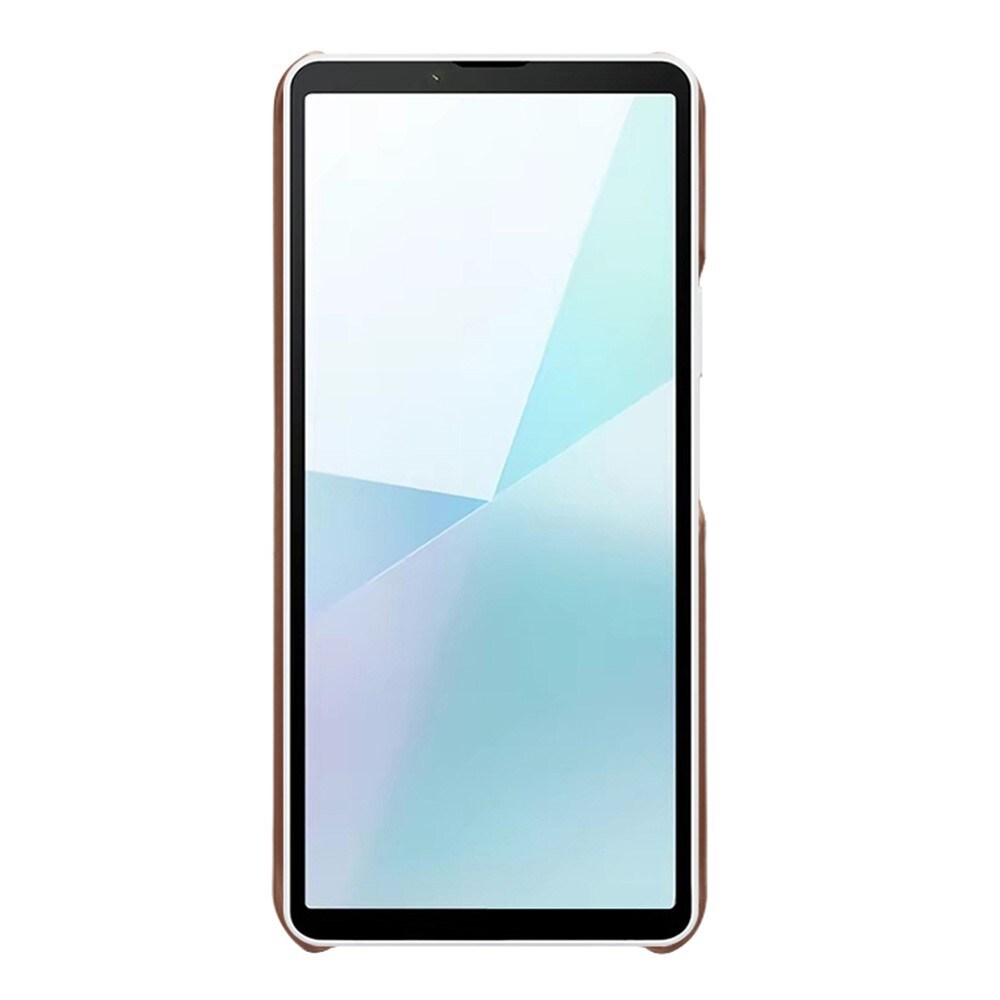 Sony Xperia 10 VI Smart cover med 2 kortholdere, Brun