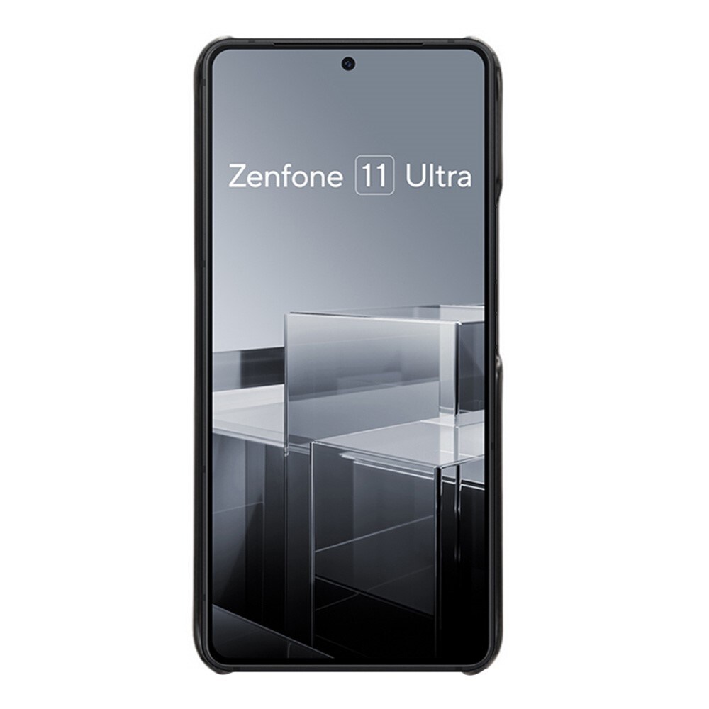 Asus Zenfone 11 Ultra Smart cover med 2 kortholdere, Sort