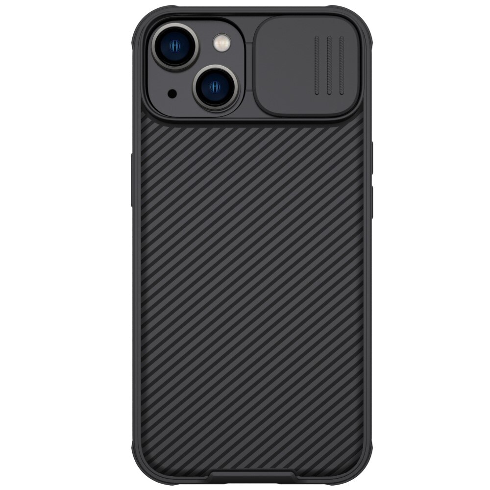 iPhone 14 Plus Cover med kamerabeskyttelse - CamShield, Sort