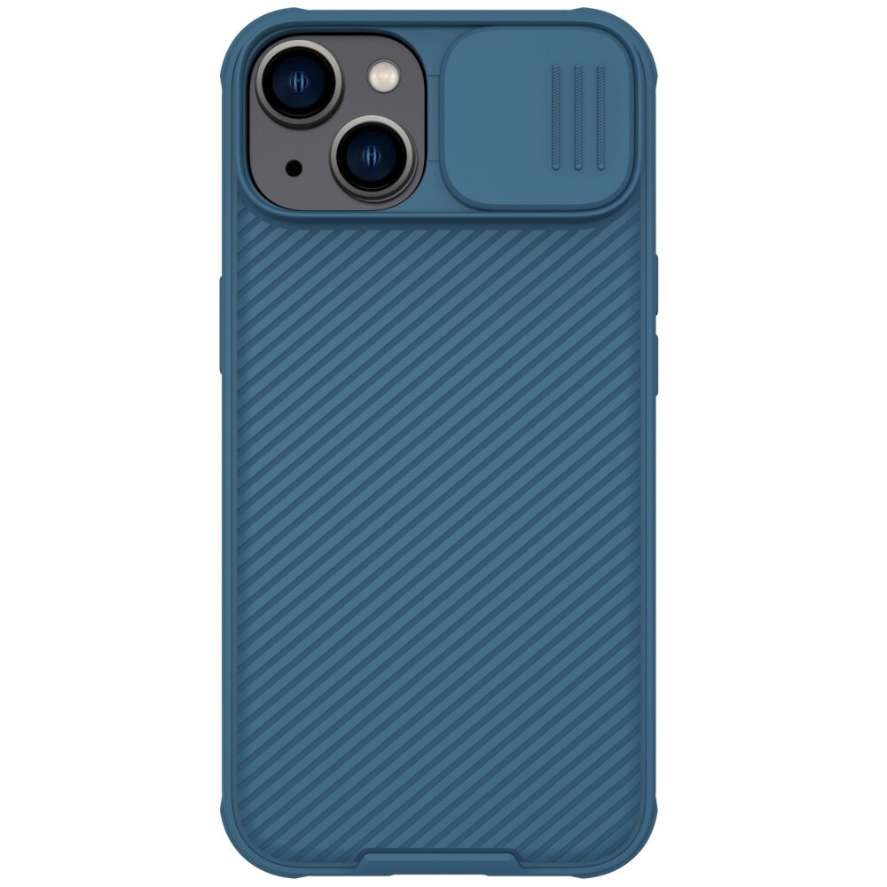 iPhone 14 Plus Cover med kamerabeskyttelse - CamShield, Blå