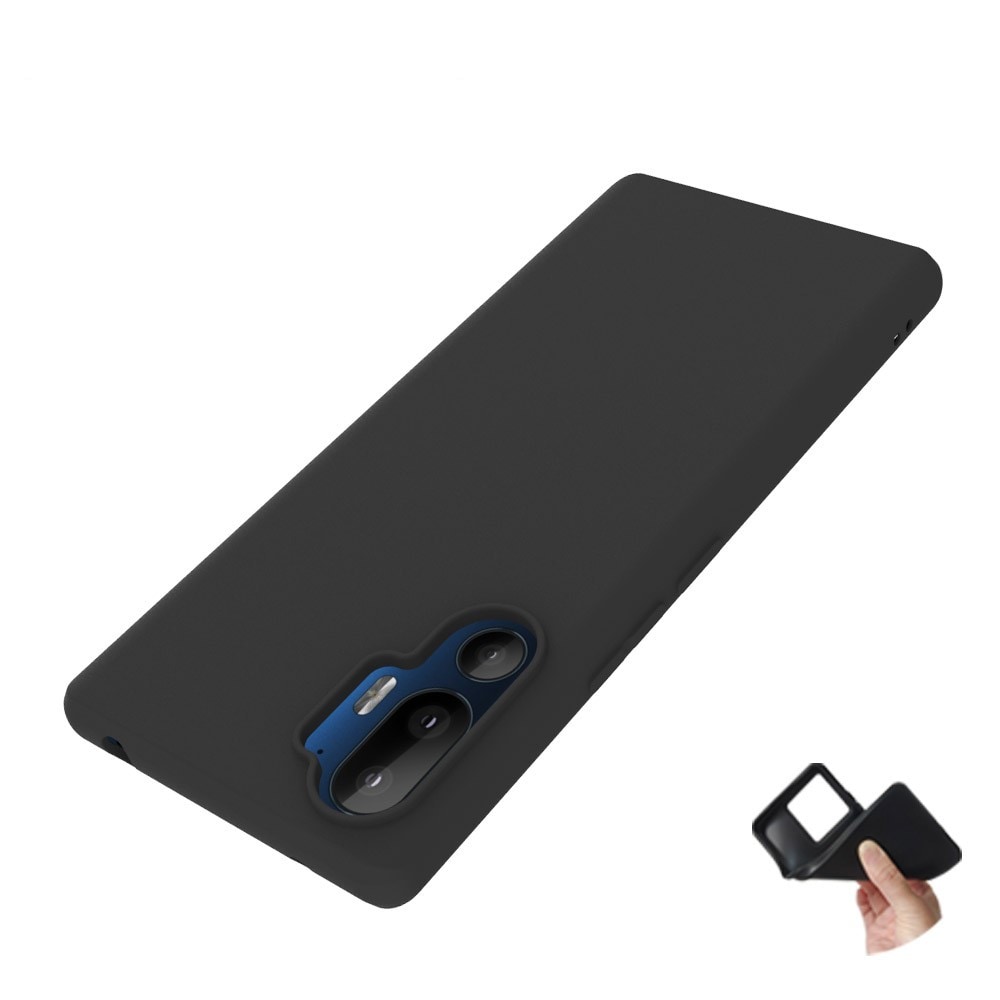 HTC U24 Pro Mobilcover i TPU, Sort