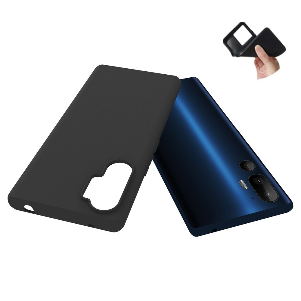 HTC U24 Pro Mobilcover i TPU, Sort