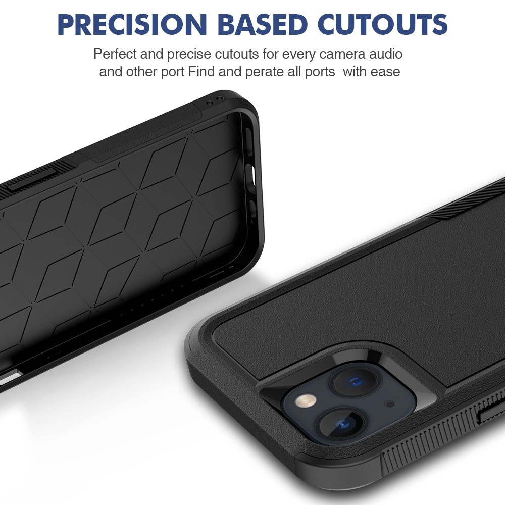 iPhone 13 Hybridcover Off-road, Sort