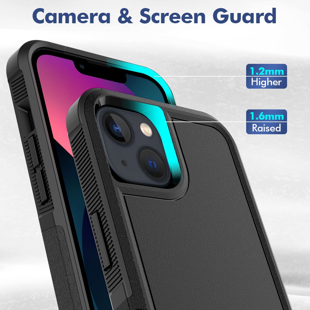 iPhone 13 Hybridcover Off-road, Sort