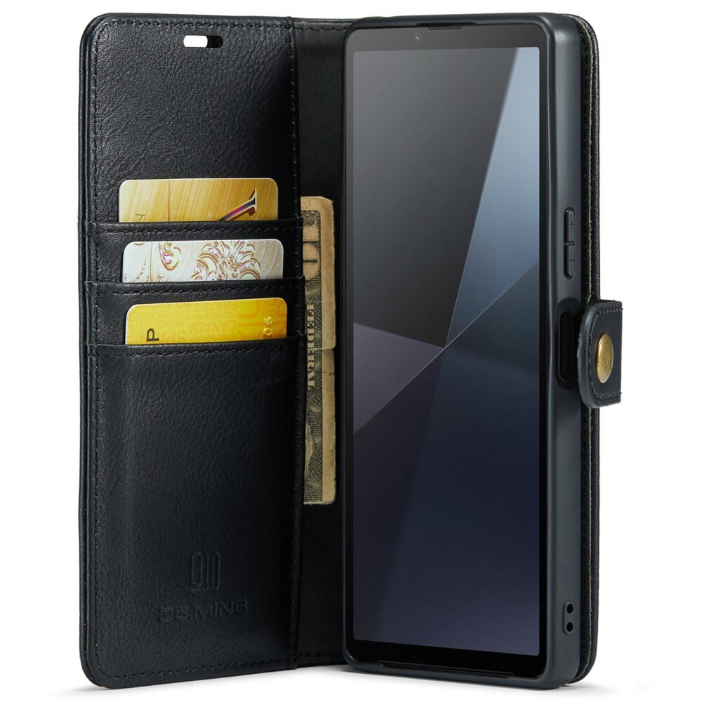 Sony Xperia 10 VI Pungetui med aftageligt cover, Black