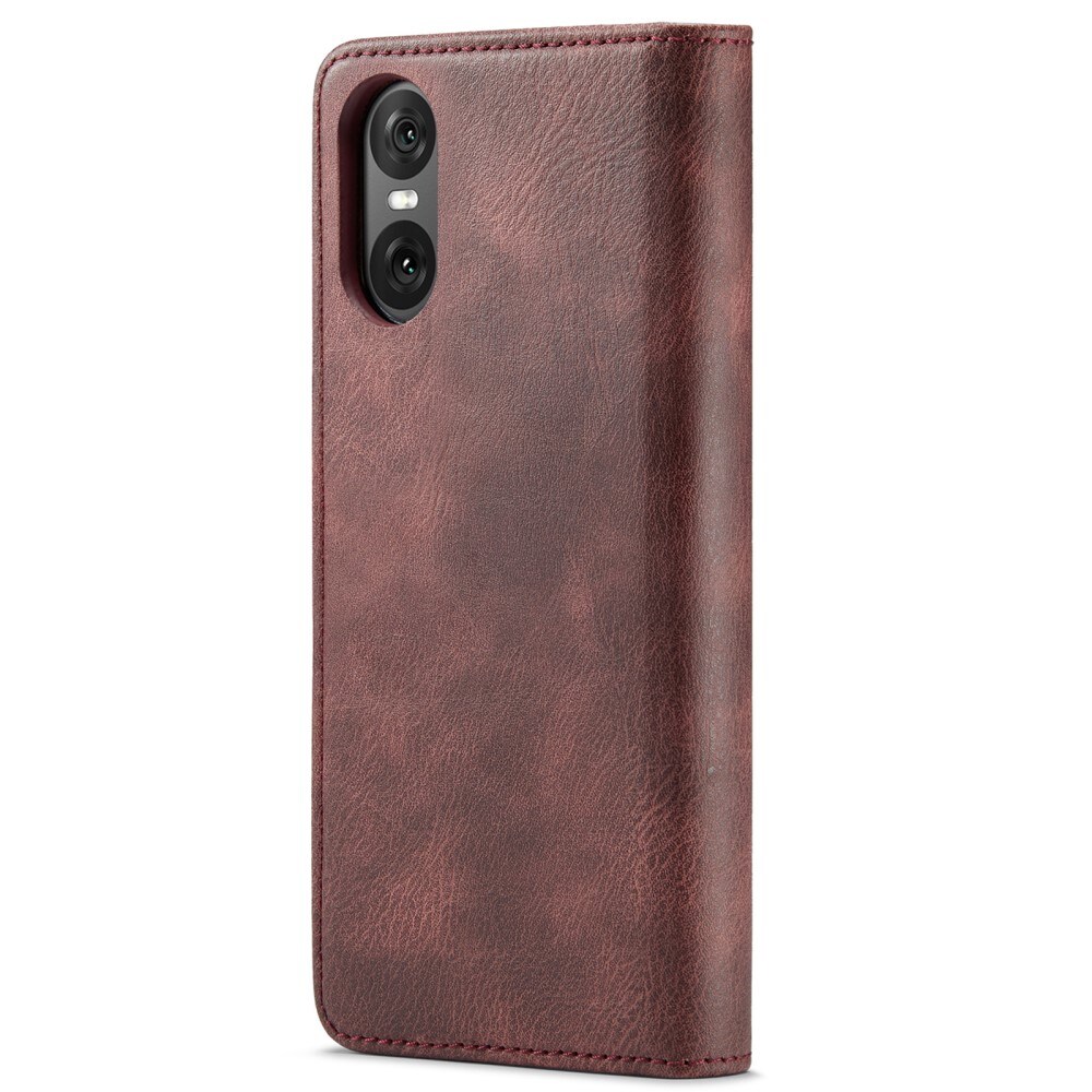 Sony Xperia 10 VI Pungetui med aftageligt cover, Red