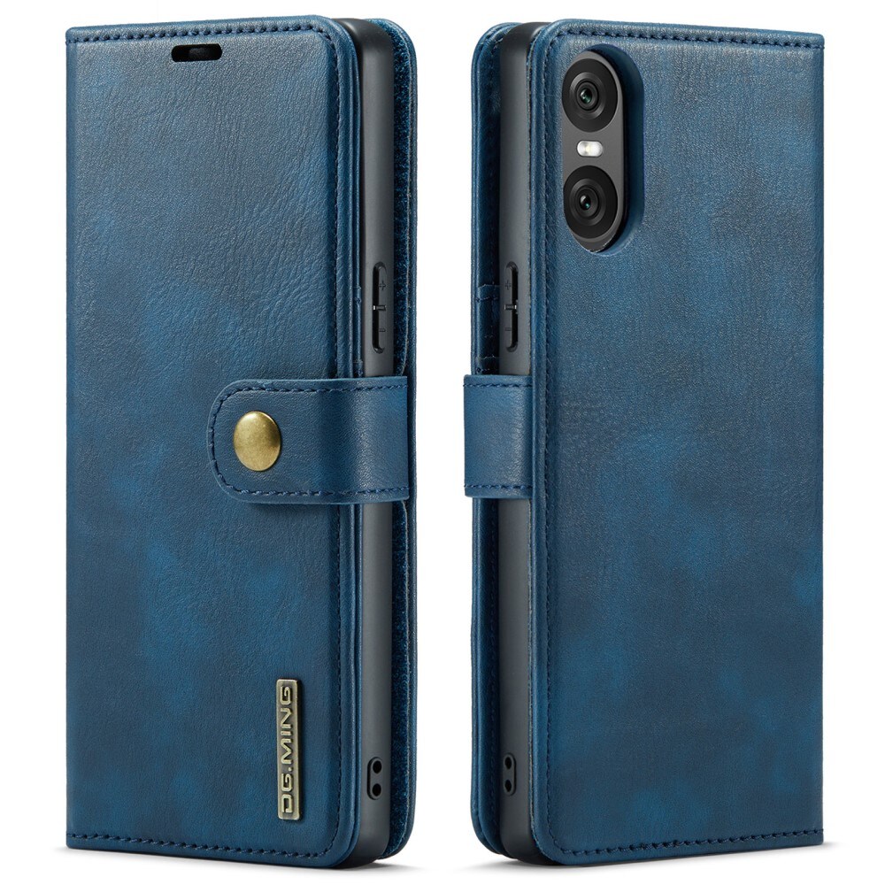 Sony Xperia 10 VI Pungetui med aftageligt cover, Blue