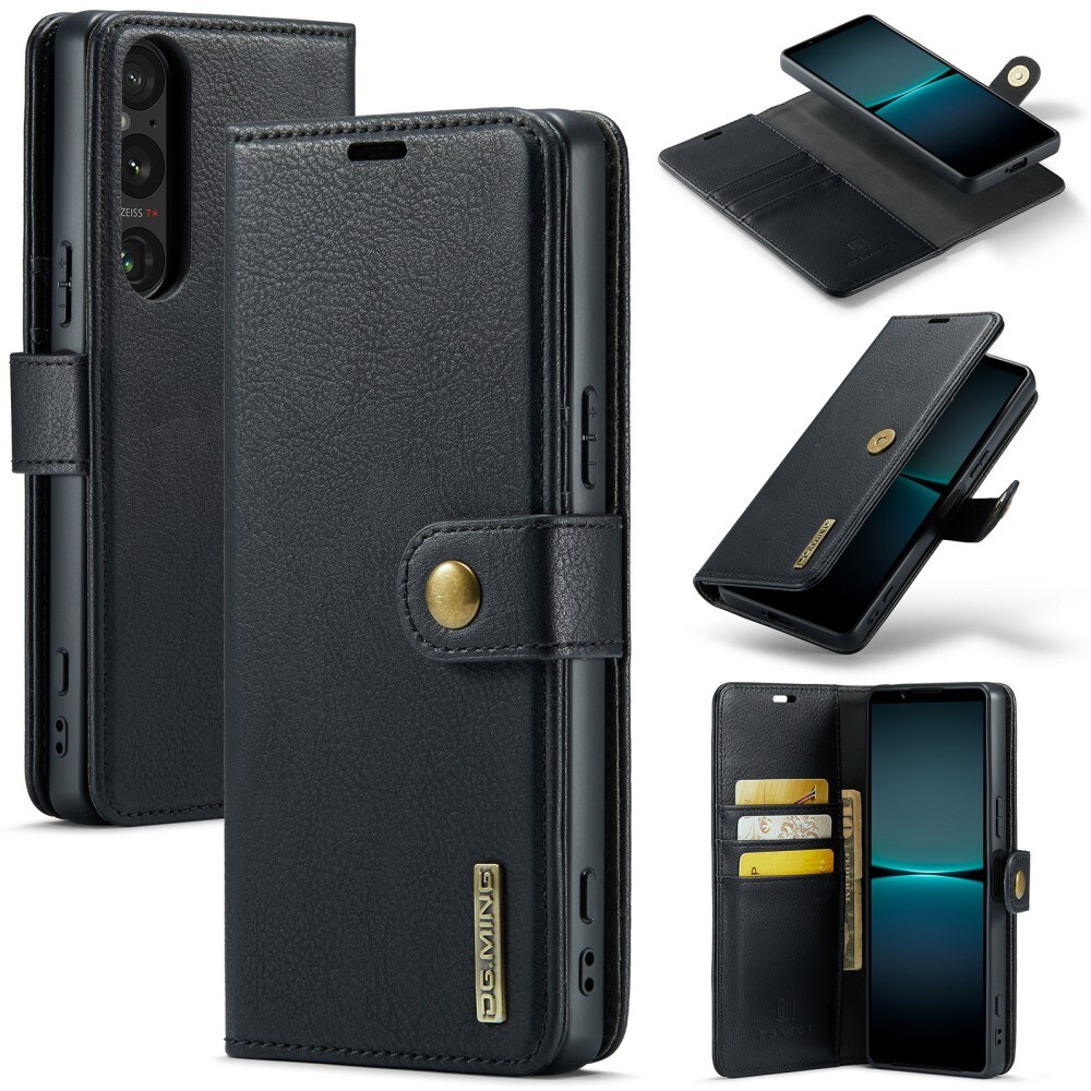 Sony Xperia 1 VI Pungetui med aftageligt cover, Black