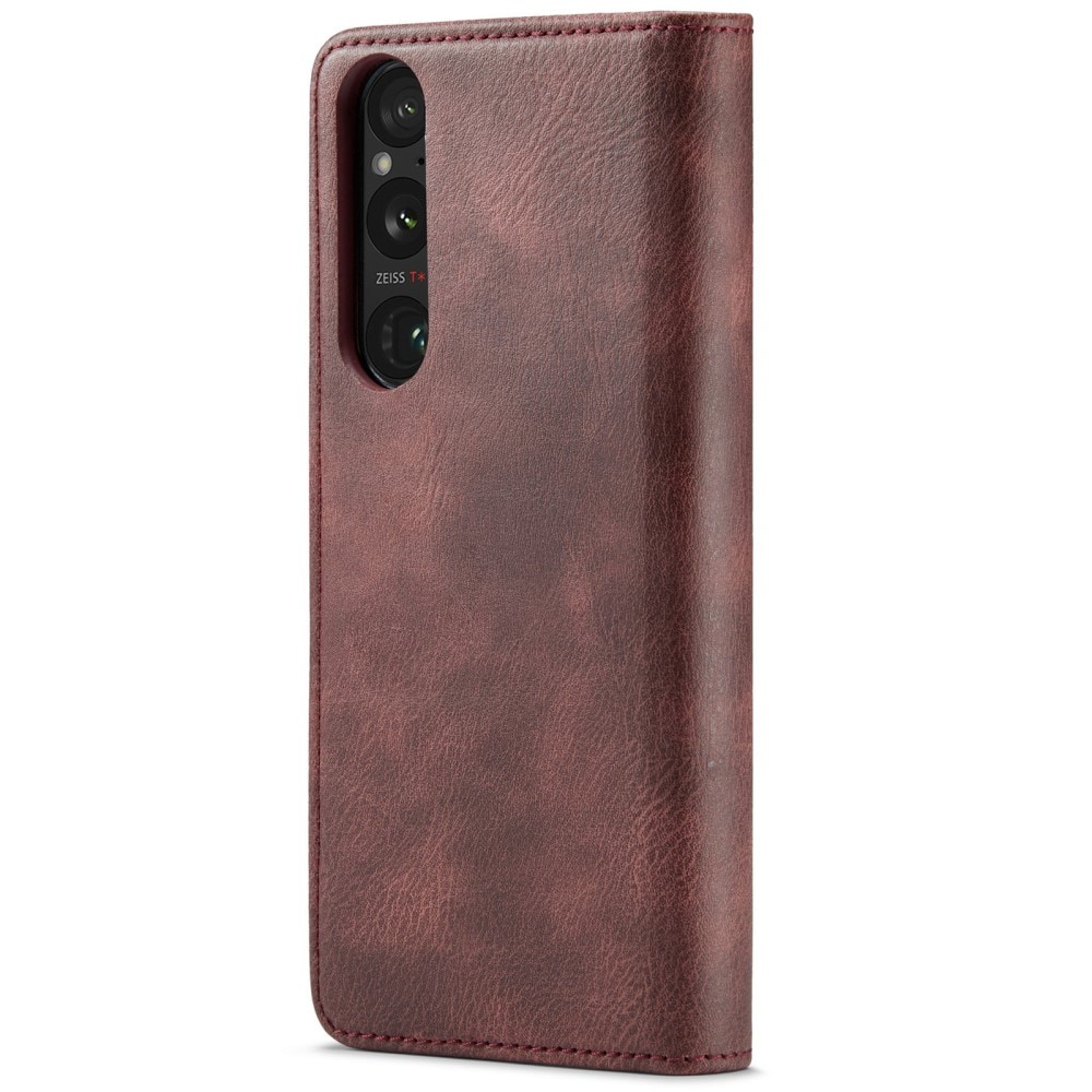 Sony Xperia 1 VI Pungetui med aftageligt cover, Red