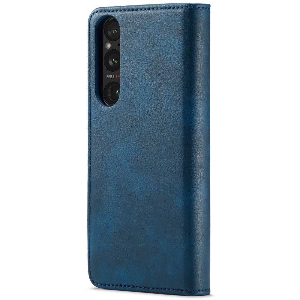 Sony Xperia 1 VI Pungetui med aftageligt cover, Blue