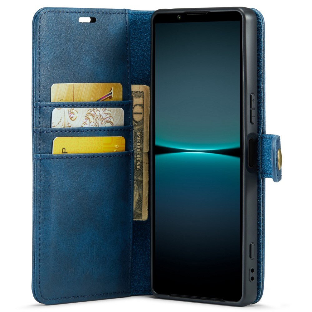 Sony Xperia 1 VII Pungetui med aftageligt cover, Blue