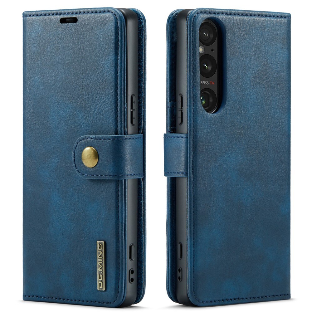 Sony Xperia 1 VI Pungetui med aftageligt cover, Blue