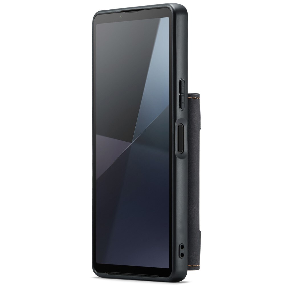 Sony Xperia 10 VI Cover med aftagelig pung, Sort