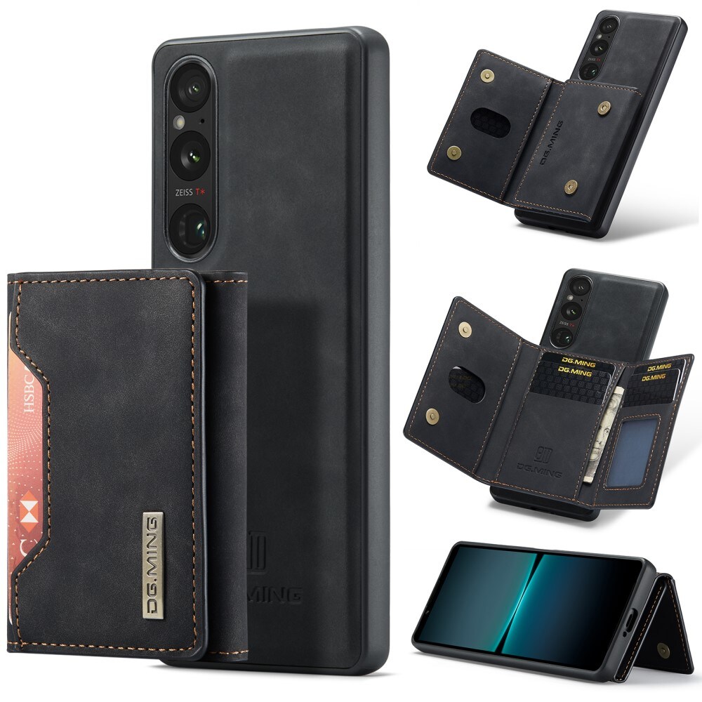 Sony Xperia 1 VI Cover med aftagelig pung, Sort