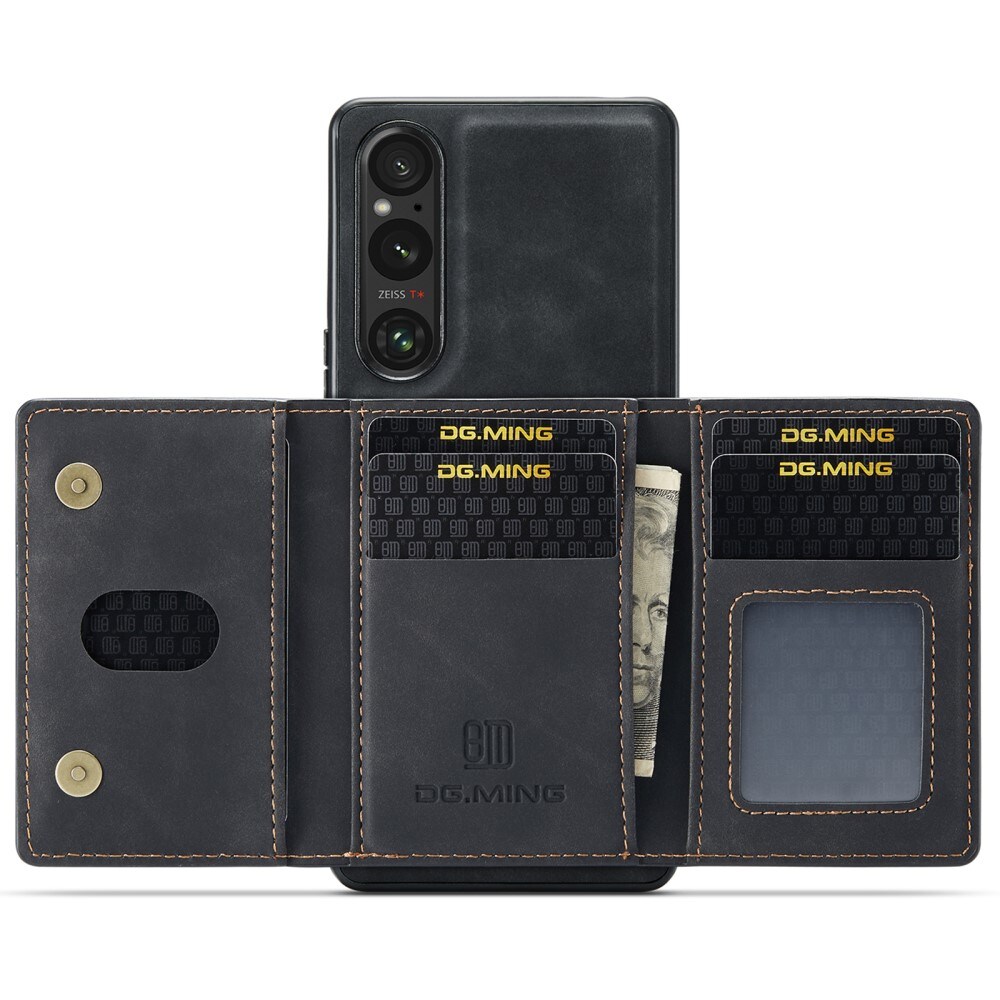 Sony Xperia 1 VI Cover med aftagelig pung, Sort