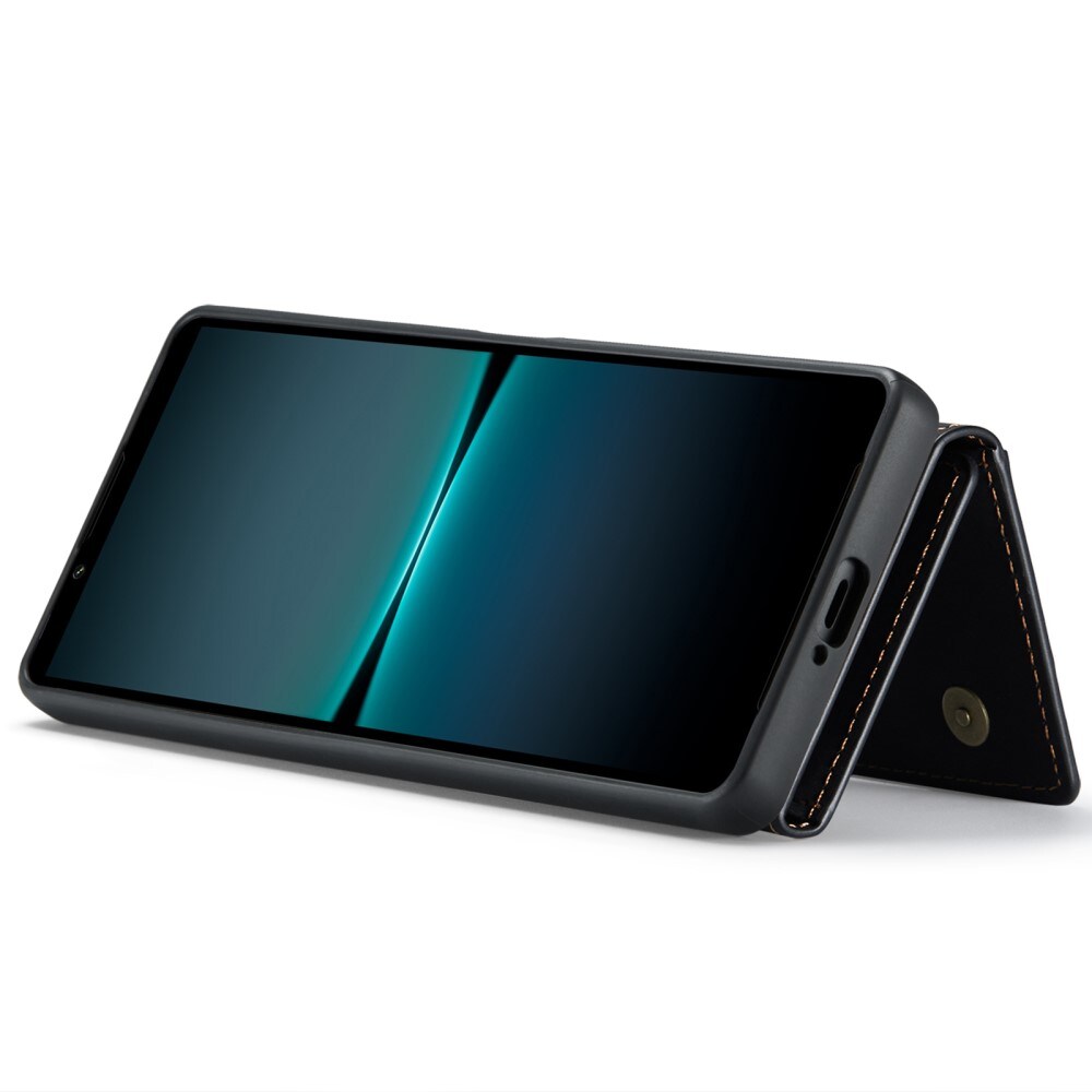 Sony Xperia 1 VI Cover med aftagelig pung, Sort