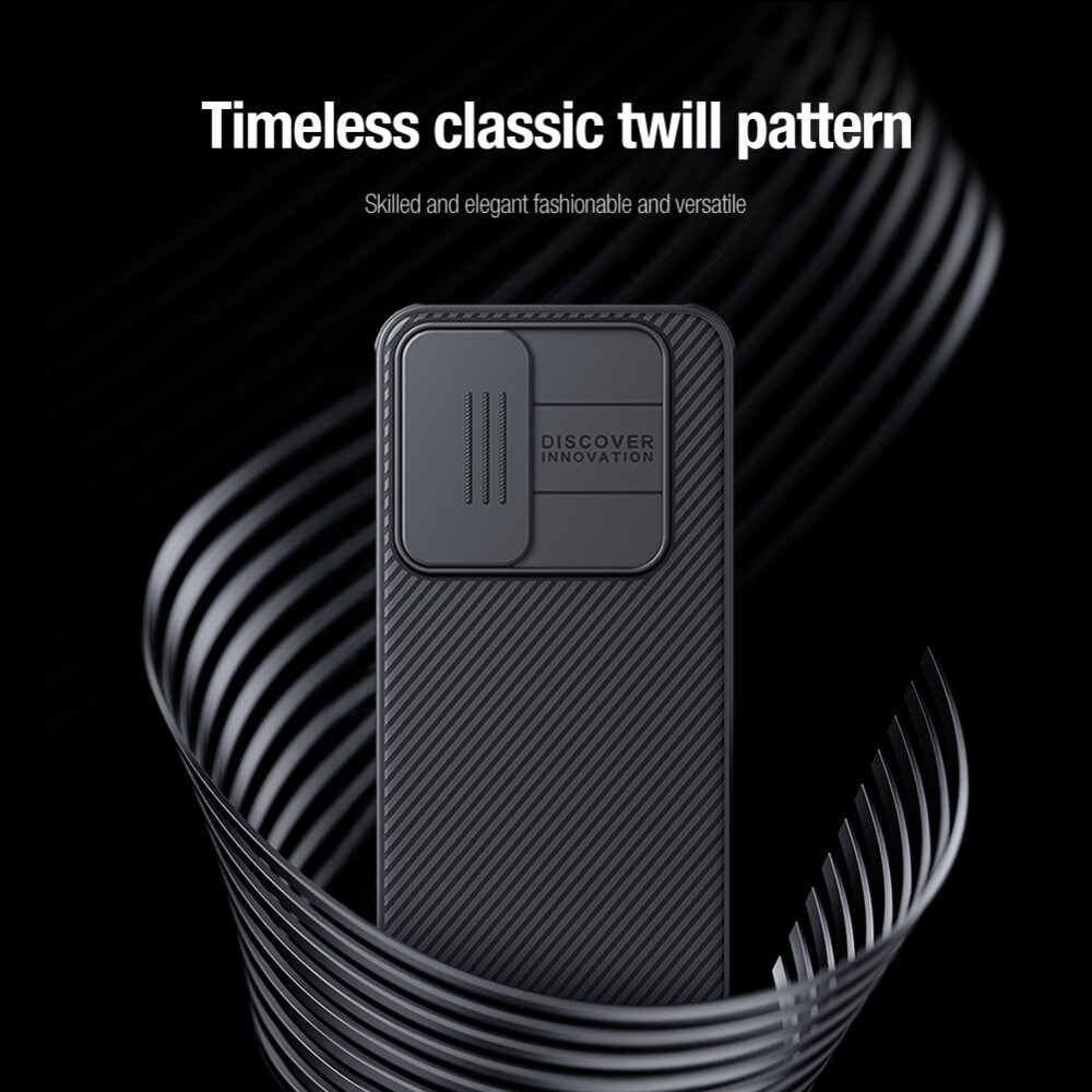 Samsung Galaxy S24 FE Cover med kamerabeskyttelse - CamShield, Sort