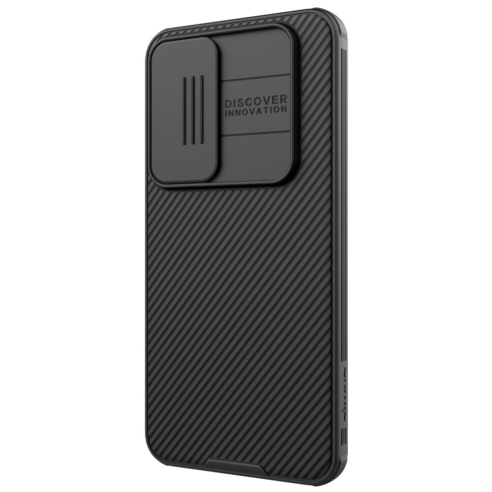 Samsung Galaxy S24 FE Cover med kamerabeskyttelse - CamShield, Sort
