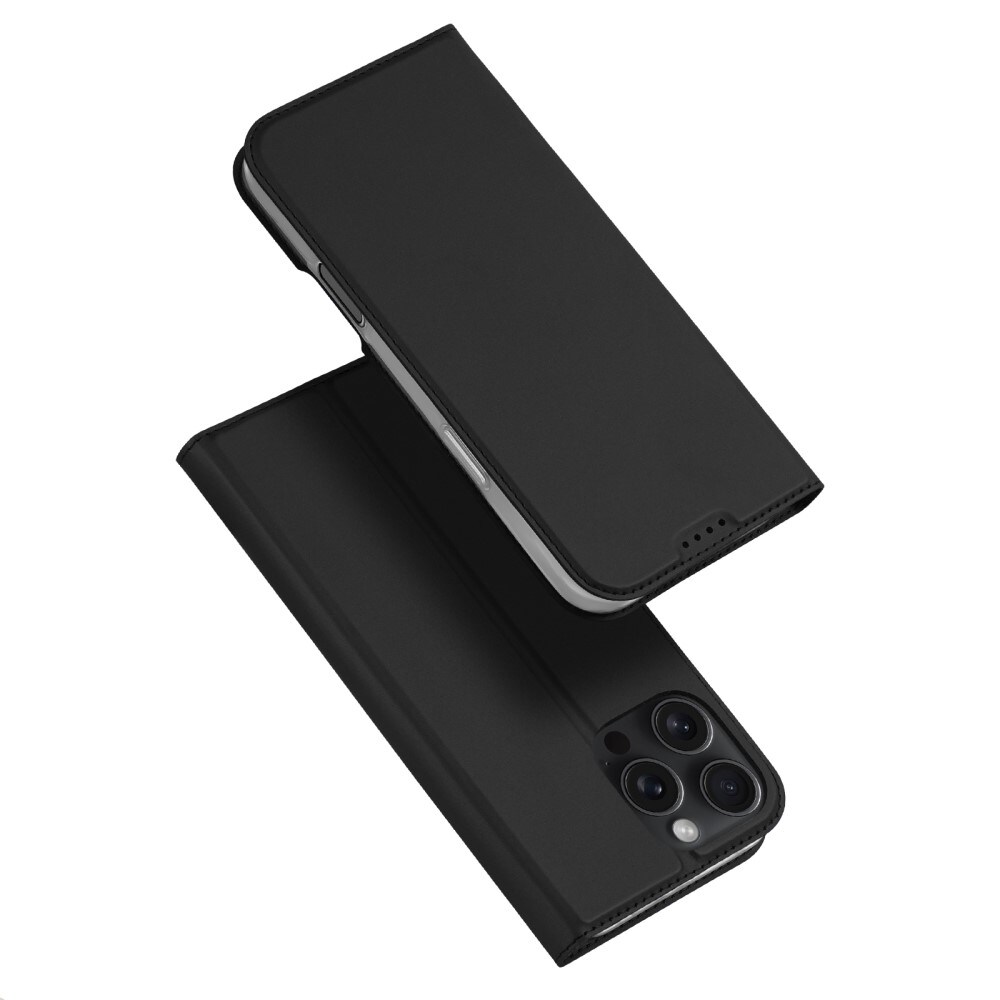 iPhone 16 Pro Max Slankt mobiletui, Sort