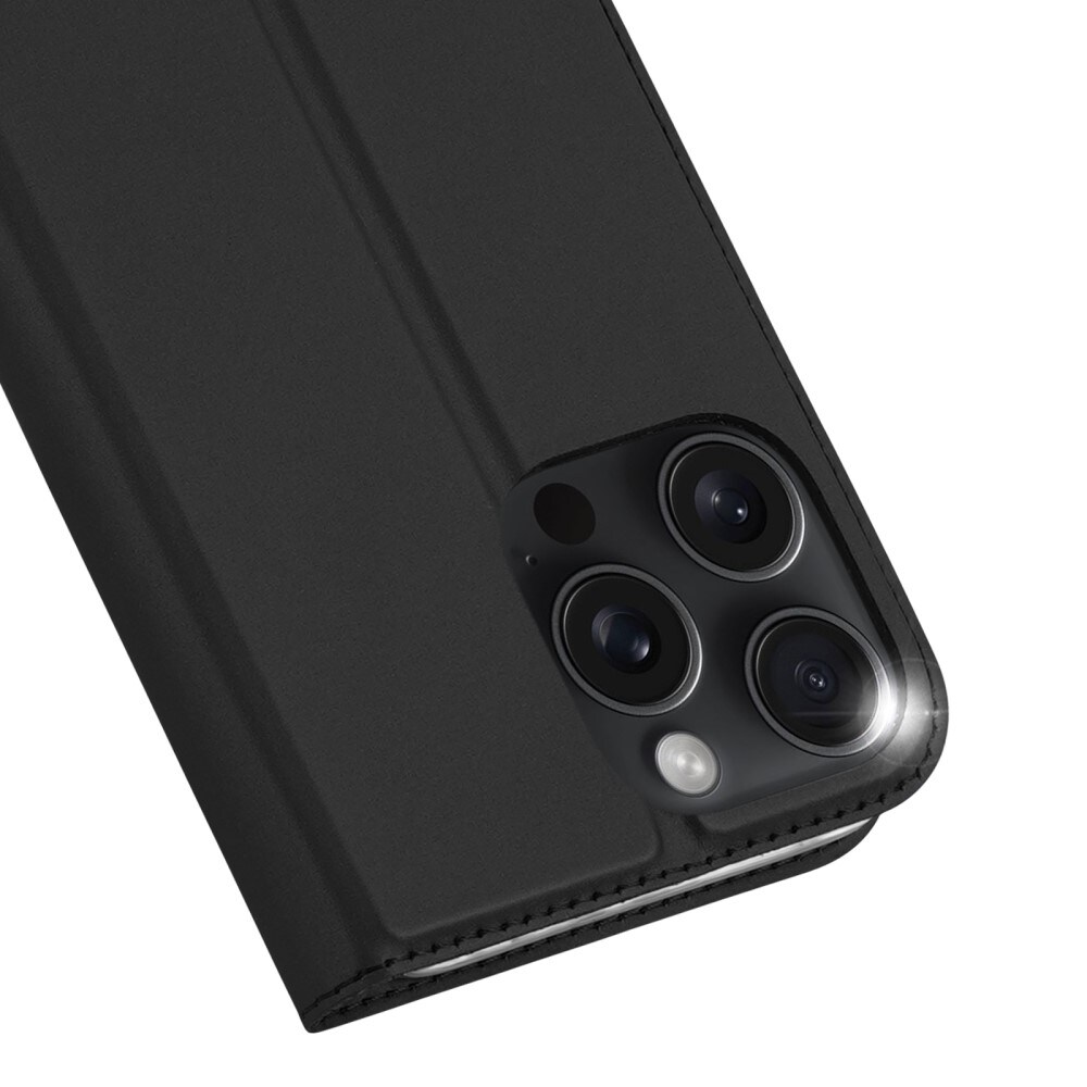 iPhone 16 Pro Max Slankt mobiletui, Sort