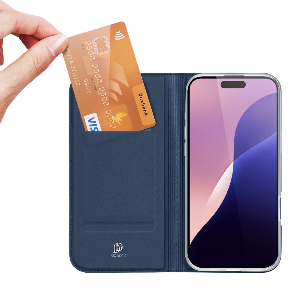iPhone 16 Pro Max Slankt mobiletui, Navy